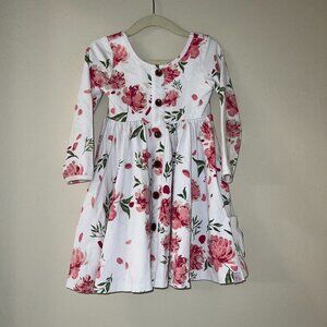 Sweethoney Floral Long Sleeved Dress
